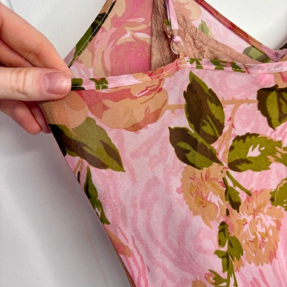 Betsey Johnson Vintage for Urban Outfitters Tori Slip Dress Floral Grunge 90’s S - Picture 7 of 9